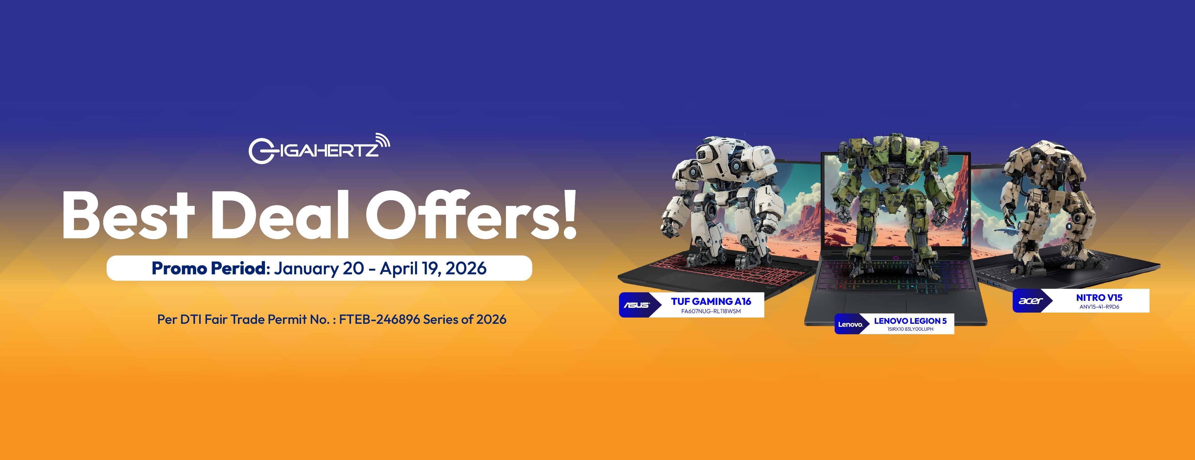 BDO x GigaHertz Bundle Promo 2026