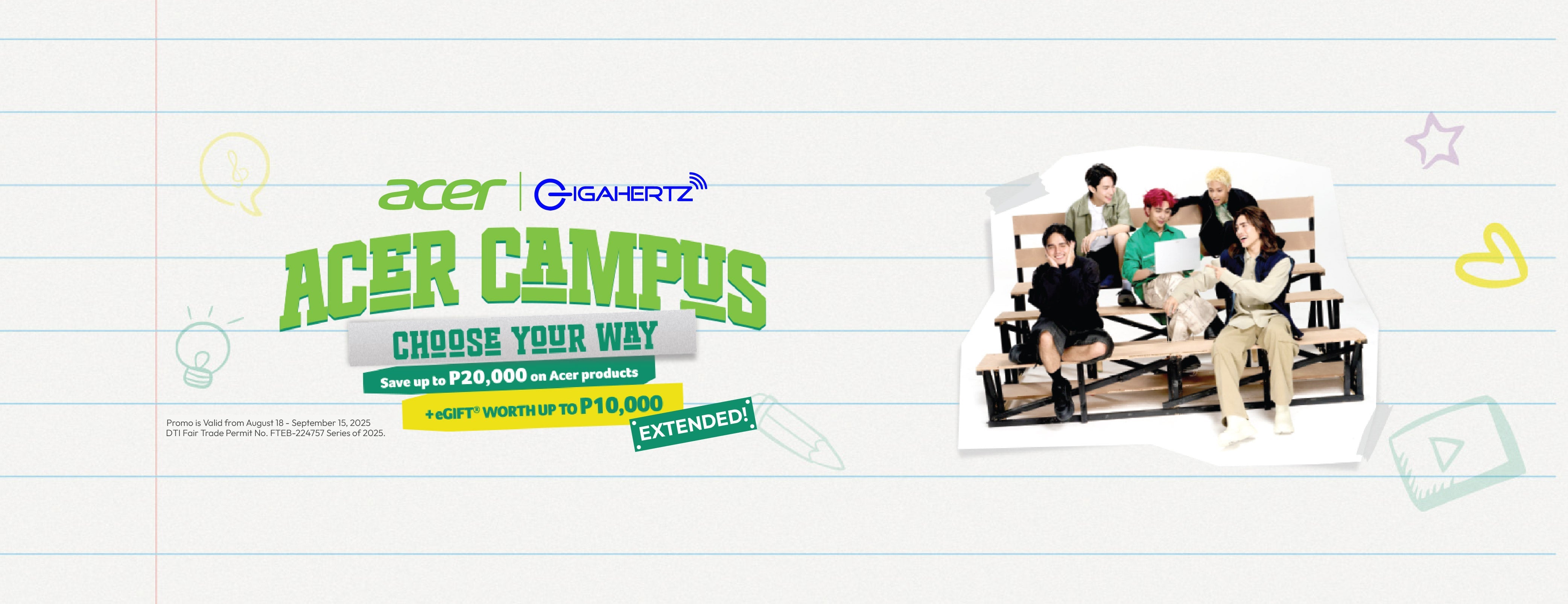 Acer Back To School Promo - Gigahertz