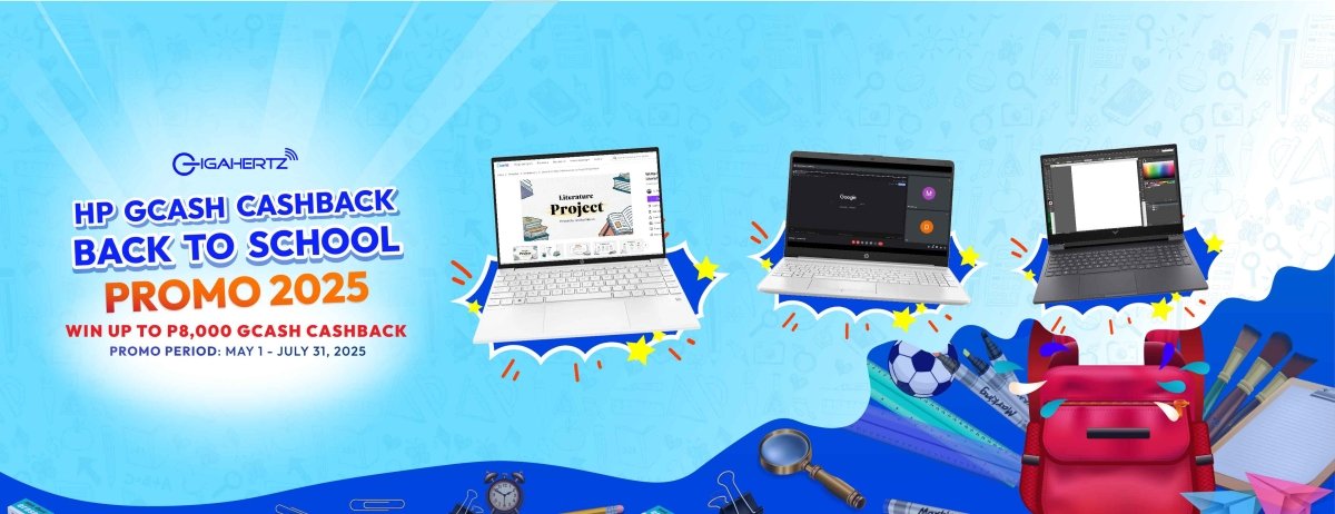 HP GCash Back-To-School Promo 2025 - Gigahertz