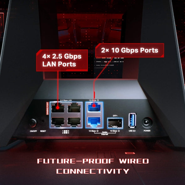 Archer GE800 BE19000 Tri-Band Wi-Fi 7 Gaming Router
