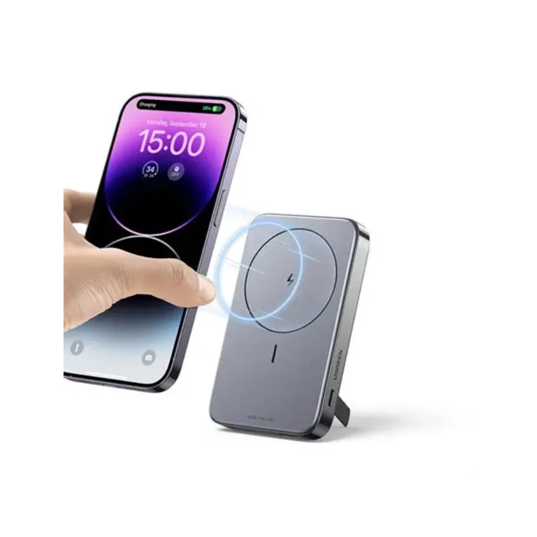 UGREEN Magnetic Power Bank,10,000mAh Wireless Portable Charger, PD 20W Fast Charging Battery Pack with USB-C for Magsafe