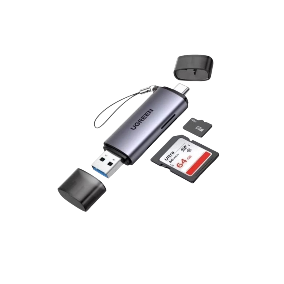 UGREEN 50706 2-in-1 USB C OTG Card Reader
