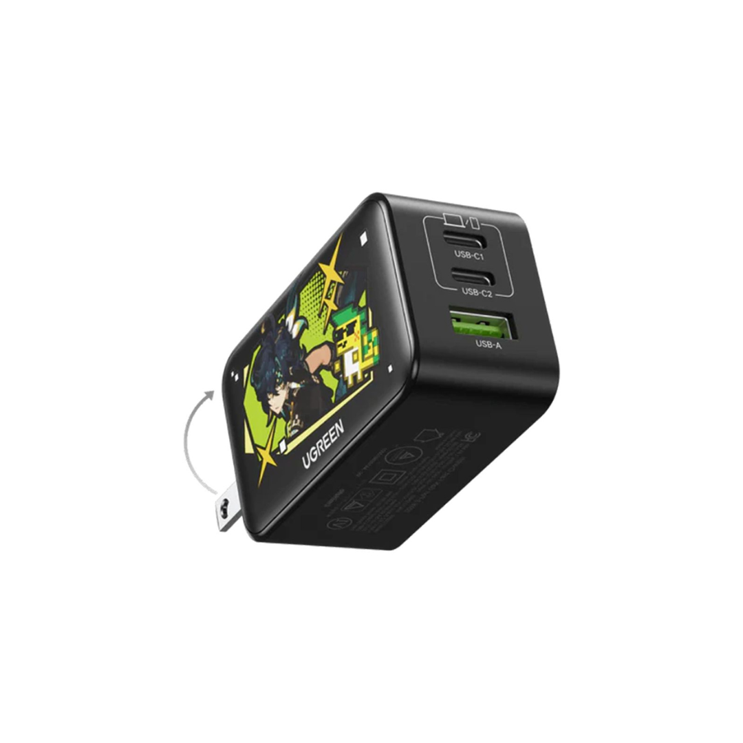 Ugreen Nexode 65W 3-Port GAN Fast Charger (Genshin Impact Design)