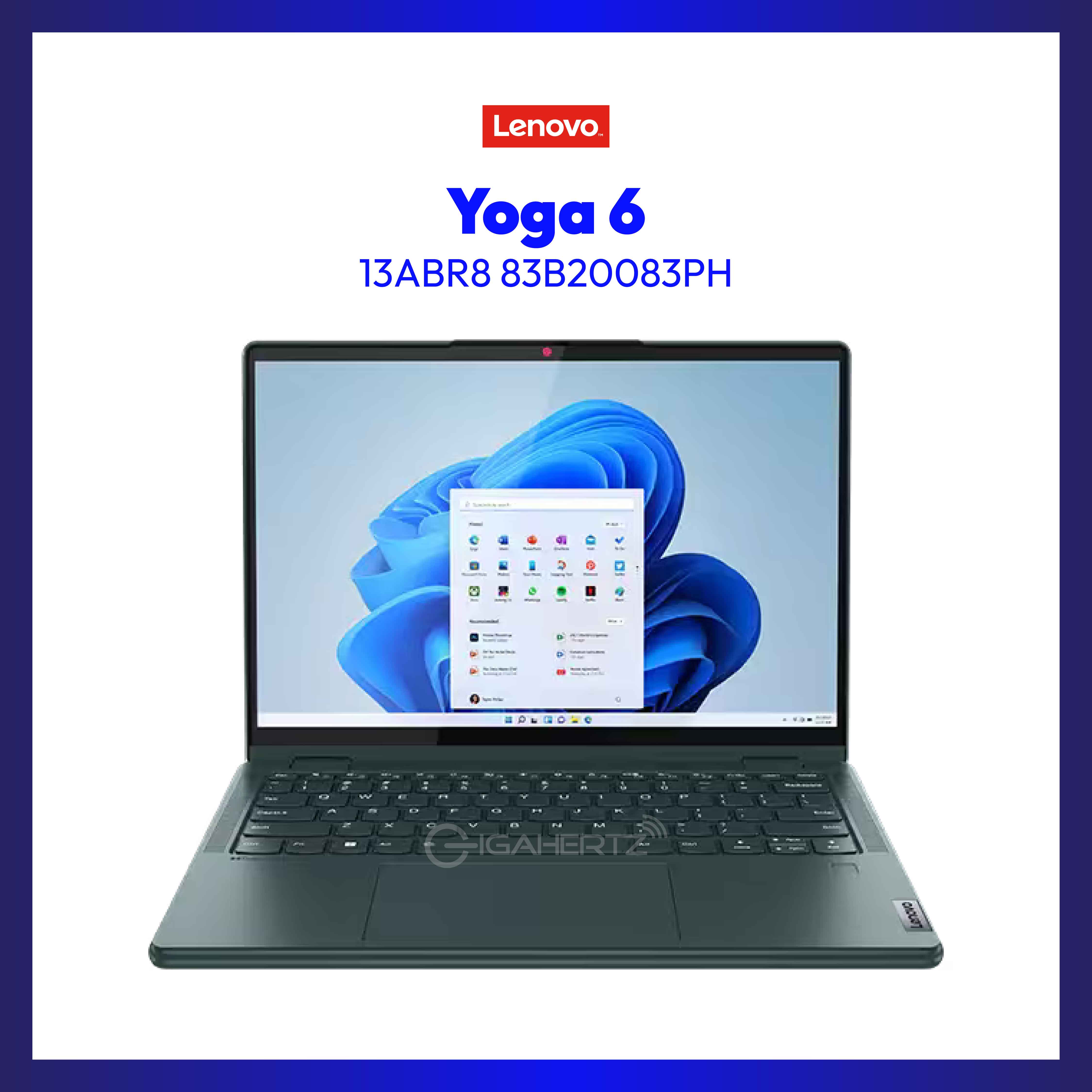 Lenovo Yoga 6 13ABR8 83B20083PH | 13.3" WUXGA | Ryzen™ 7 7730U | Radeon™ Graphics | 16 GB RAM | 512 GB SSD | WIN 11