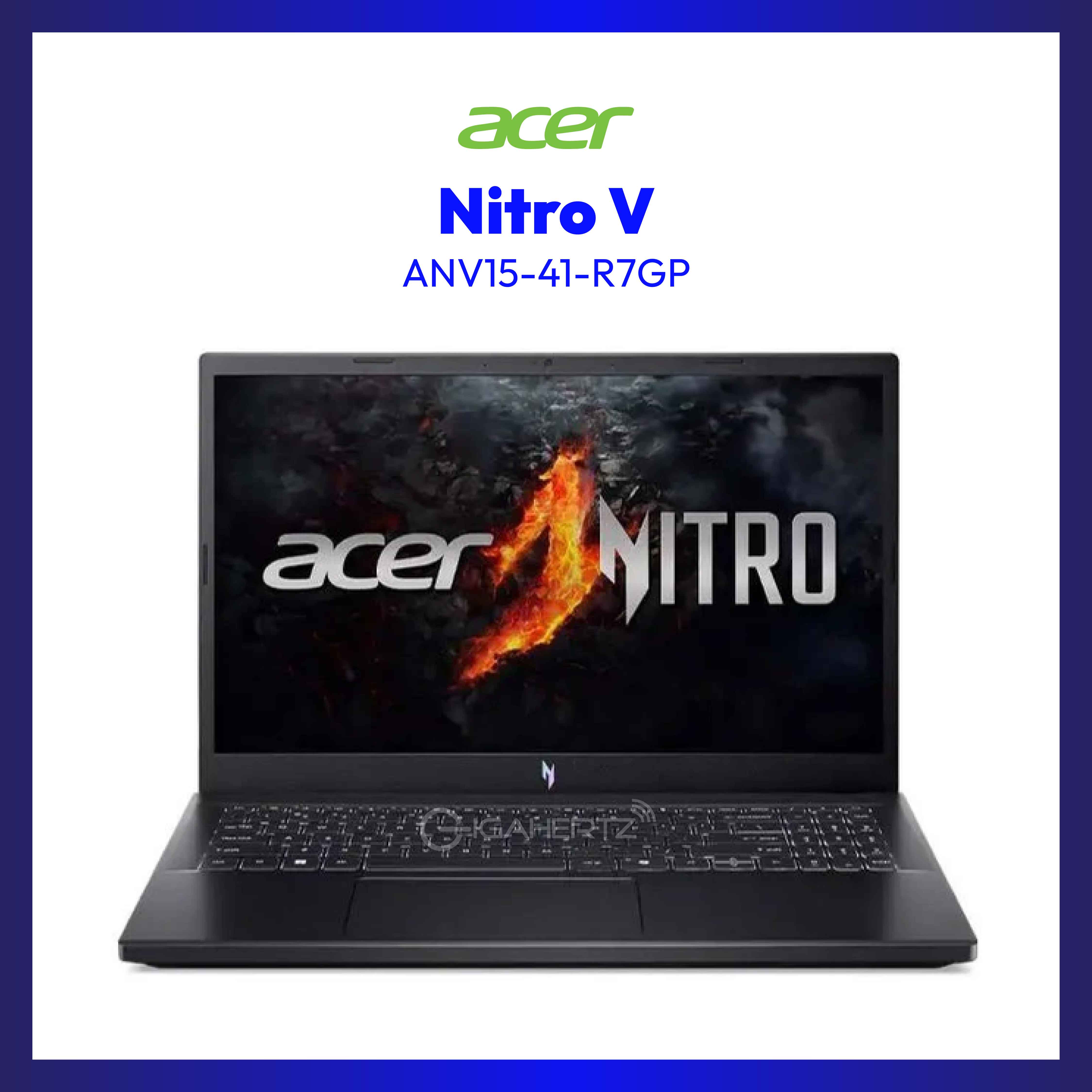 Acer Nitro V ANV15-41-R7GP | 15.6 IPS | Ryzen 5 6600H | GeForce RTX 3050 | 16GB RAM | 512GB SSD | WIN 11