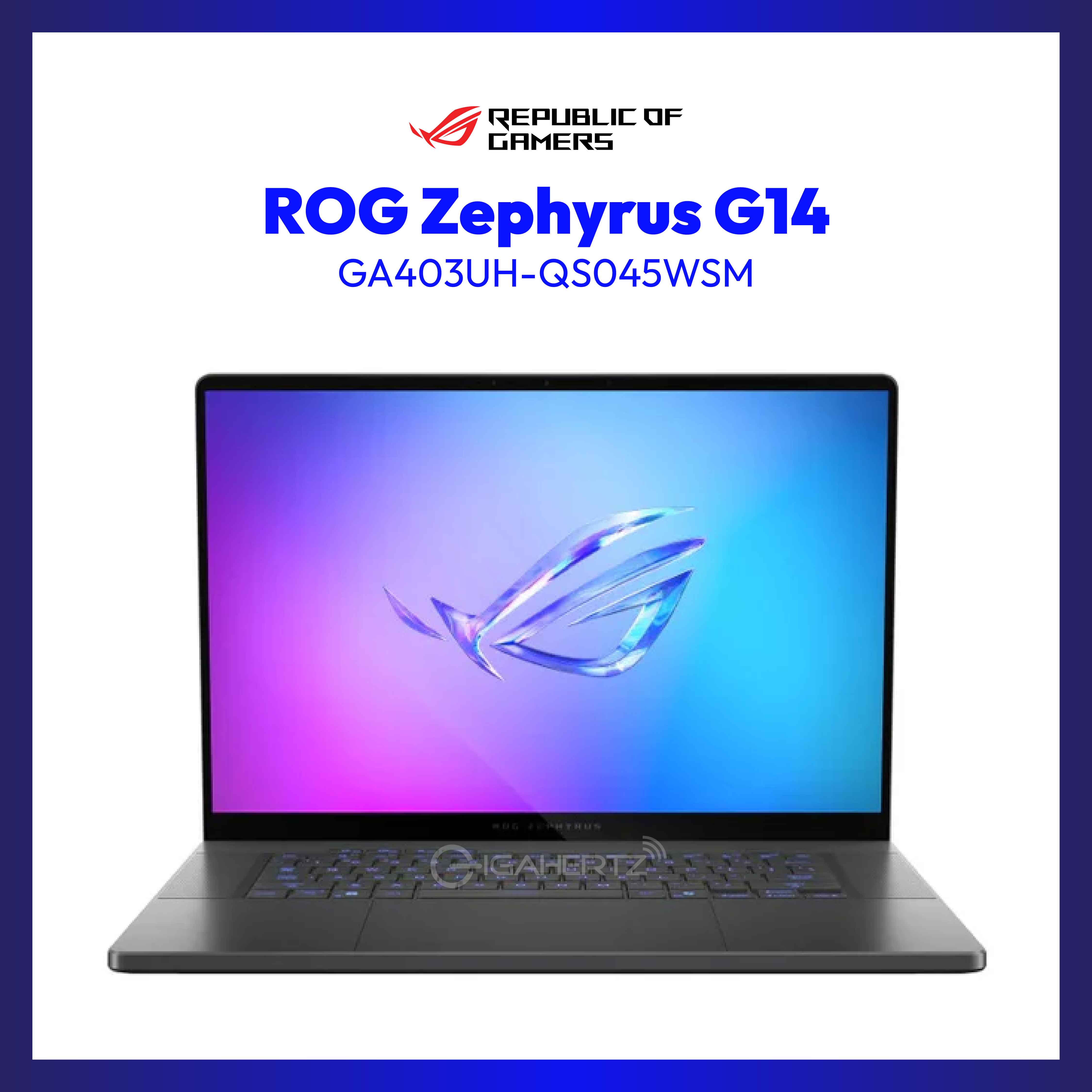 ASUS ROG Zephyrus G14 GA403UH | 14" OLED | AMD Ryzen 9 270 | GeForce RTX 5050 | 16GB RAM | 1TB SSD | WIN 11