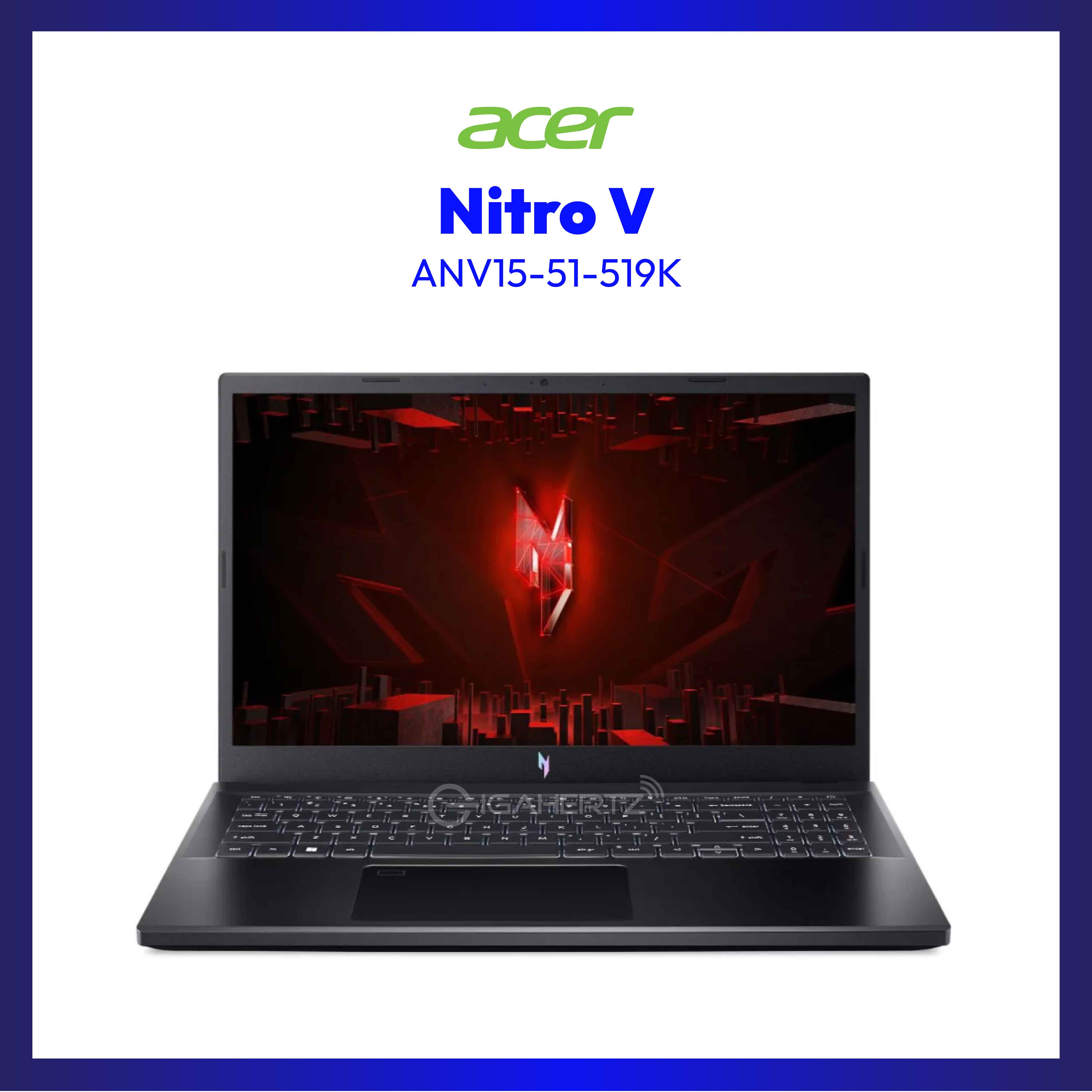 Acer Nitro V ANV15-51-519K OPI | 15.6" FHD | i5-13420H | GeForce RTX™ 2050 | 8GB RAM | 512GB SSD | WIN 11