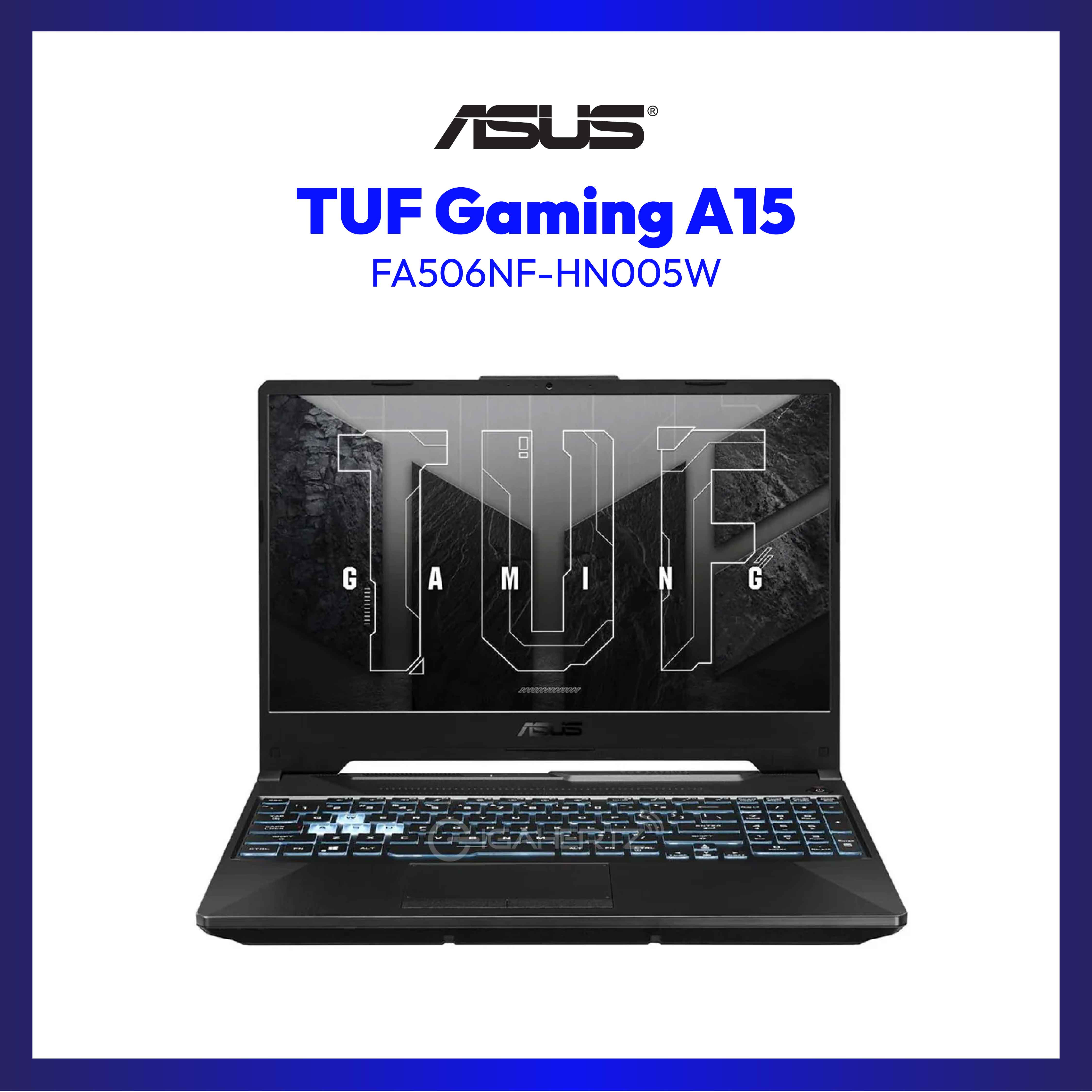 Asus TUF Gaming A15 FA506NF-HN005W | 15.6" FHD | Ryzen 5 7535HS | GeForce RTX 2050 | 8GB RAM | 512GB SSD | WIN 11