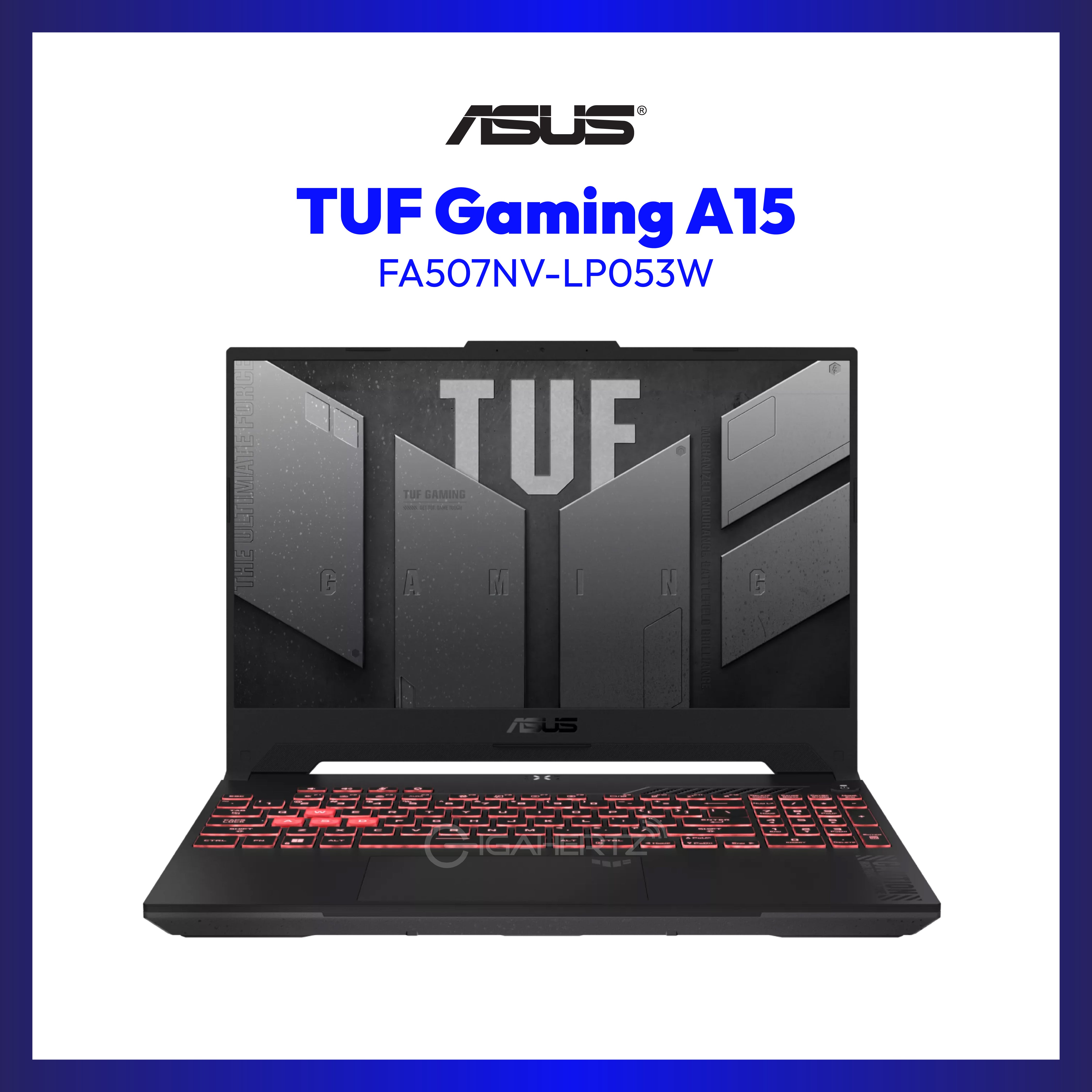 ASUS TUF A15 FA507NV-LP053W | 15.6" FHD | Ryzen 7-7735HS | RTX 4060| 16GB RAM | 512GB SSD | WIN 11