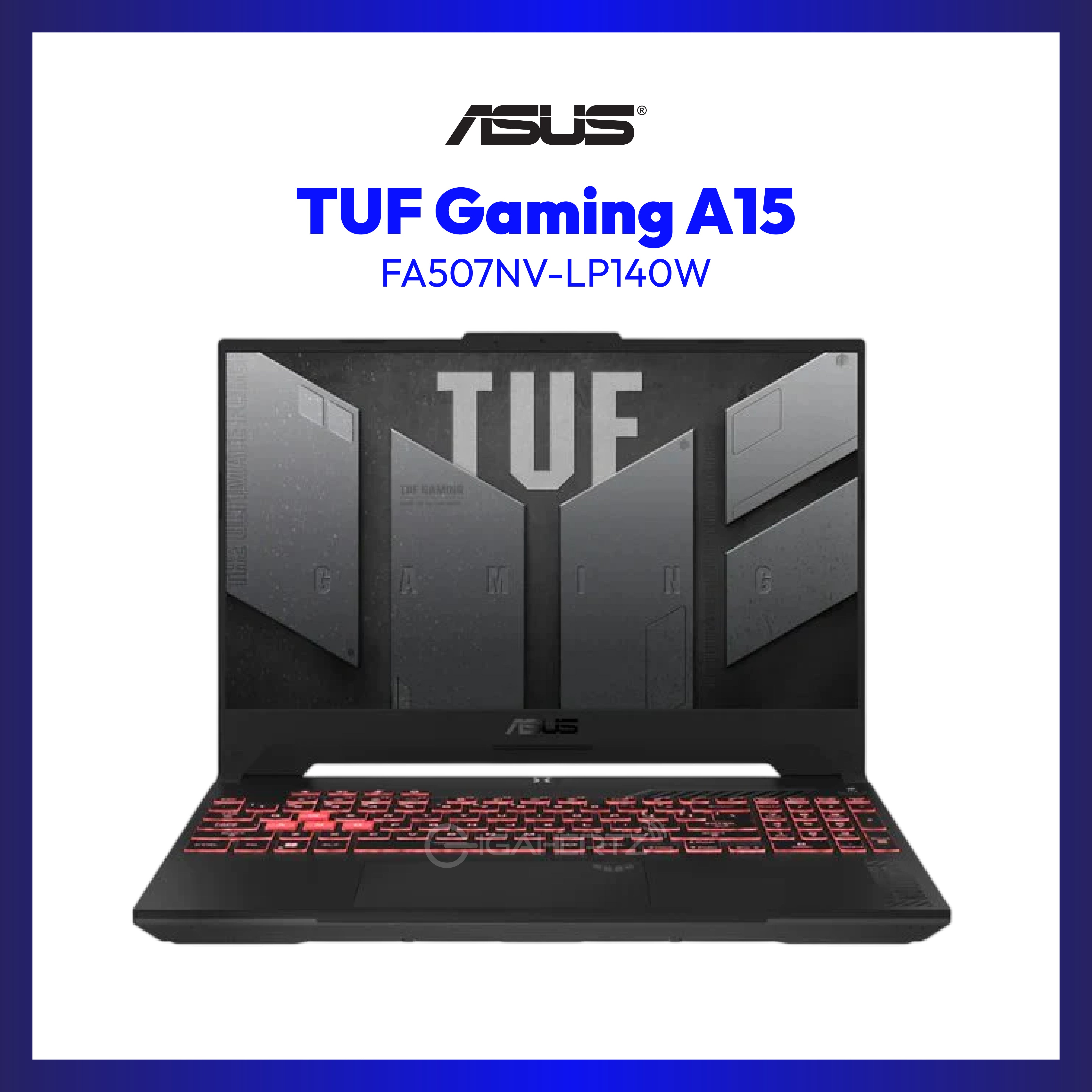 Asus TUF Gaming A15 FA507NV-LP140W | 15.6" FHD | Ryzen 5 7535HS | GeForce RTX 4060 | 16GB RAM | 512GB SSD | WIN 11
