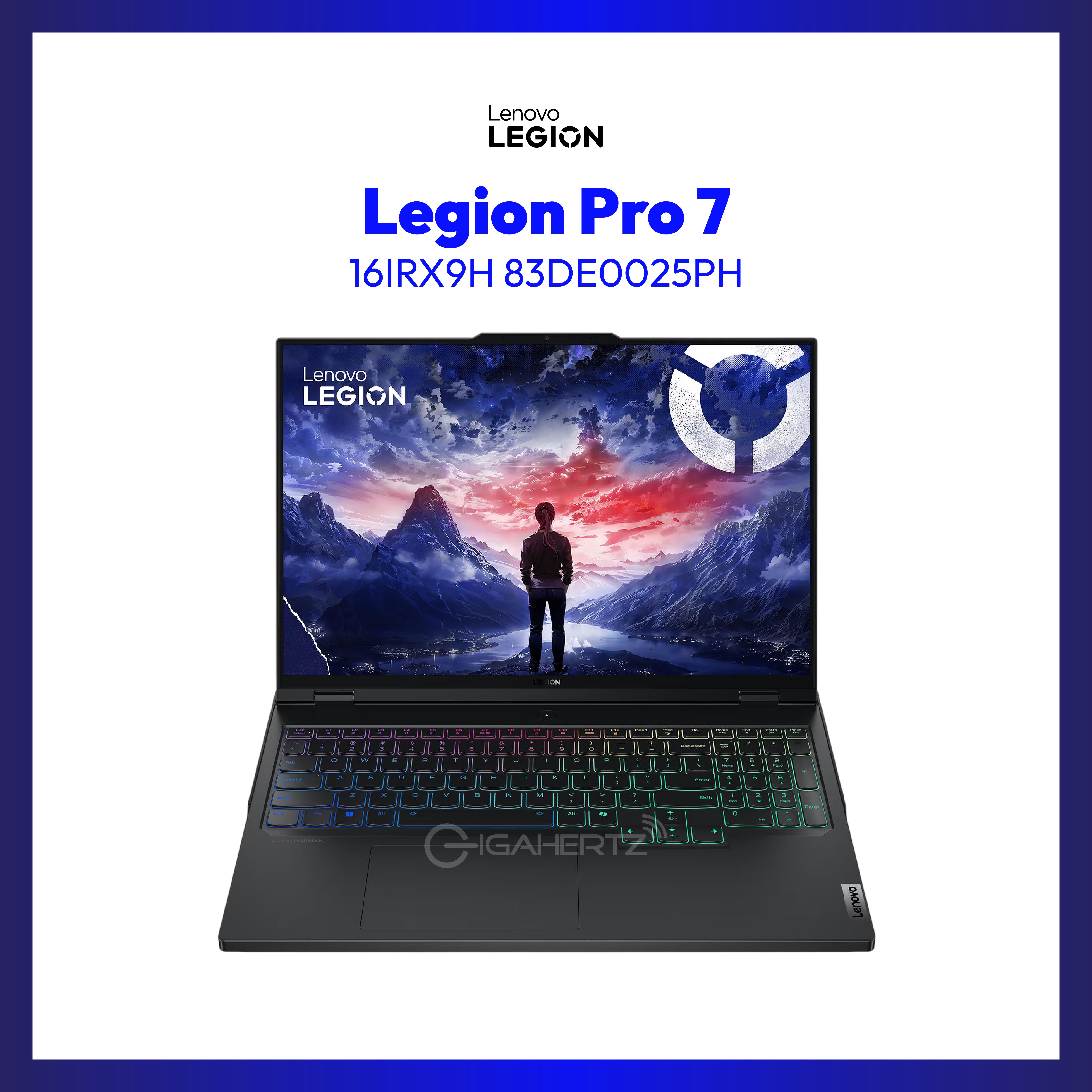 Lenovo Legion Pro 7 16IRX9H 83DE0025PH | 16” WQXGA | i9-14900HX | GeForce RTX 4080 | 32GB RAM | 1TB SSD | WIN 11