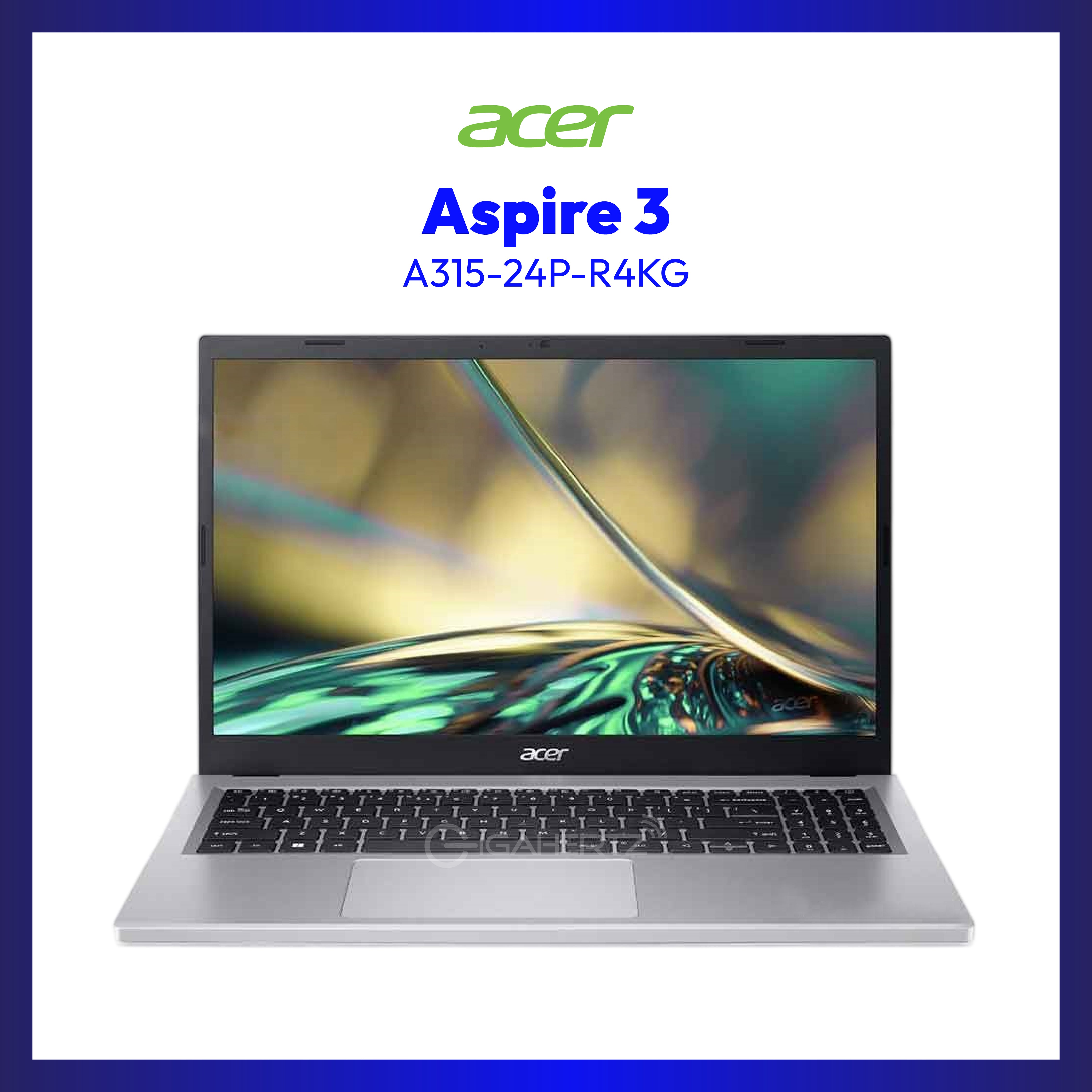 Acer Aspire 3 A315-24P-R4KG | 15.6" HD | Ryzen 3 7320U | Radeon Graphics | 8GB RAM | 512GB SSD | WIN 11