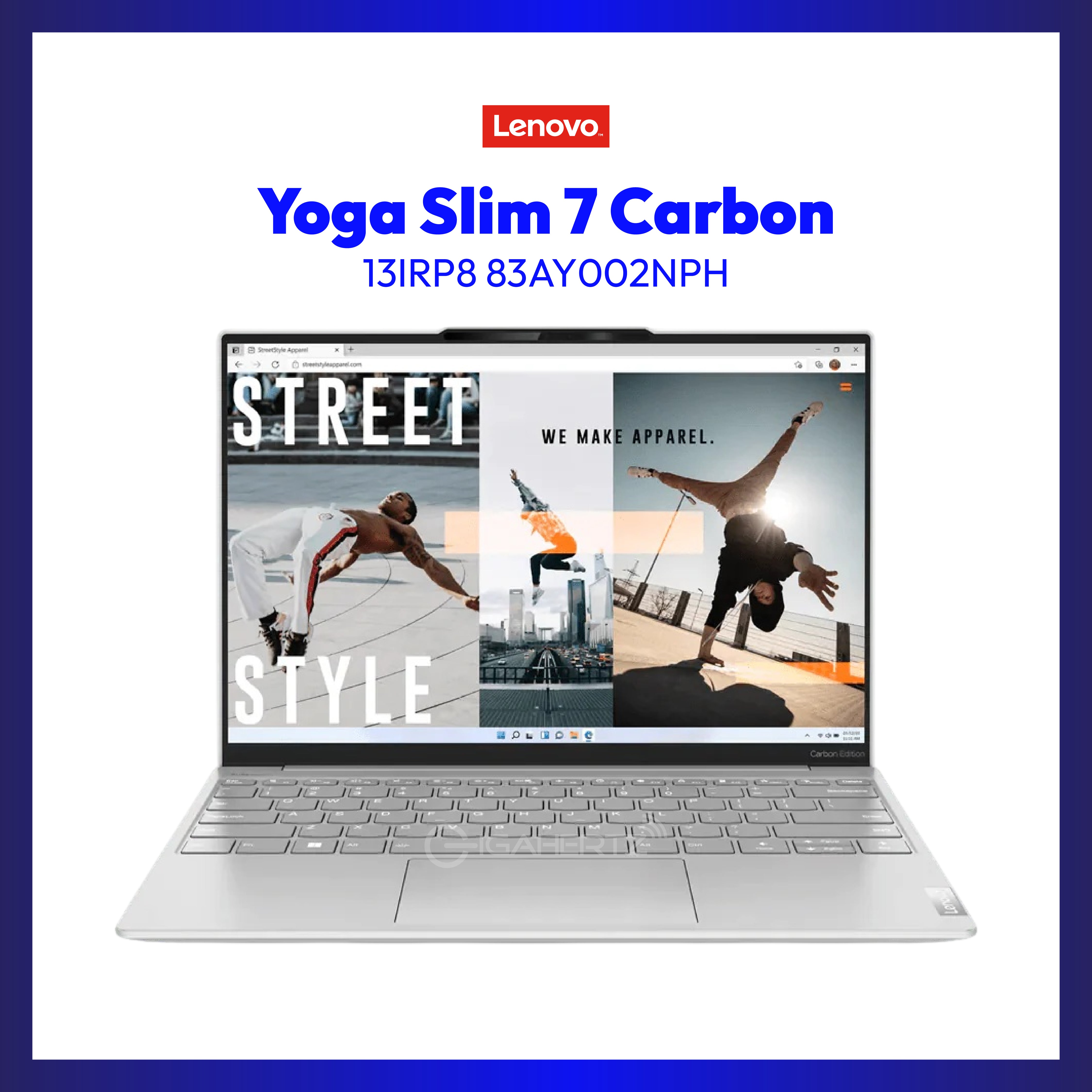 Lenovo Yoga Slim 7 Carbon 13IRP8 83AY002NPH | 13.3" IPS | i7-1360P | Iris® Xe Graphics | 16 GB RAM | 1 TB SSD | WIN 11