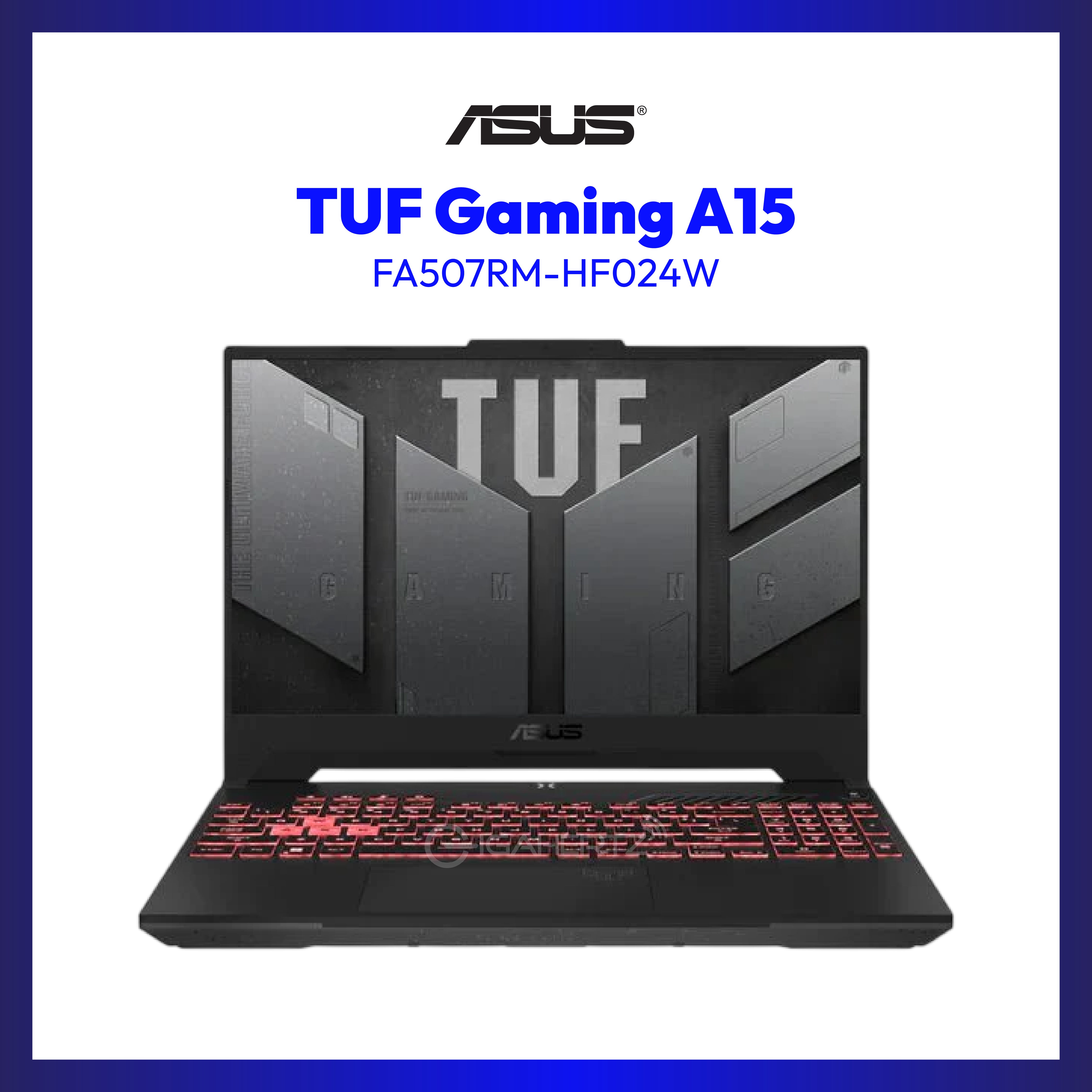 Asus TUF Gaming A15 FA507RM-HF024W | 15.6" FHD | Ryzen 7 6800HS | GeForce RTX 3060 | 16GB RAM | 1TB SSD | WIN 11