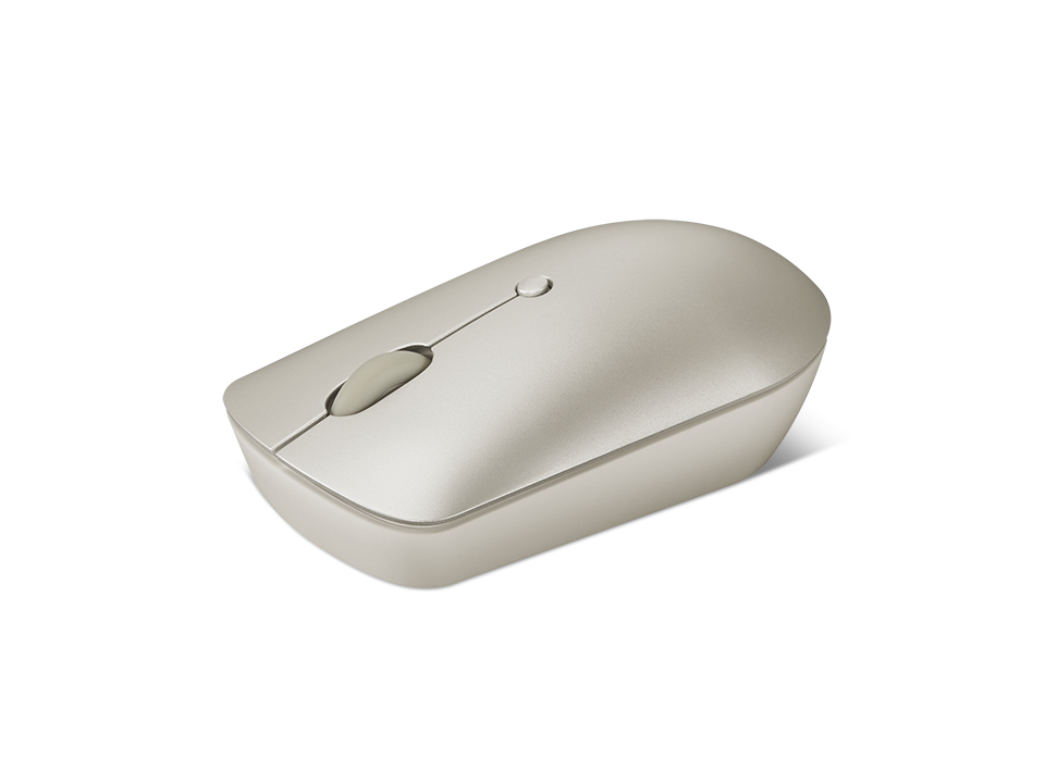 Lenovo 540 USB-C Wireless Mouse (GY51D20873) | 2.4GHz Wireless | USB-C Unified Pairing Receiver | Up to 2400 DPI Optical Sensor | Sand