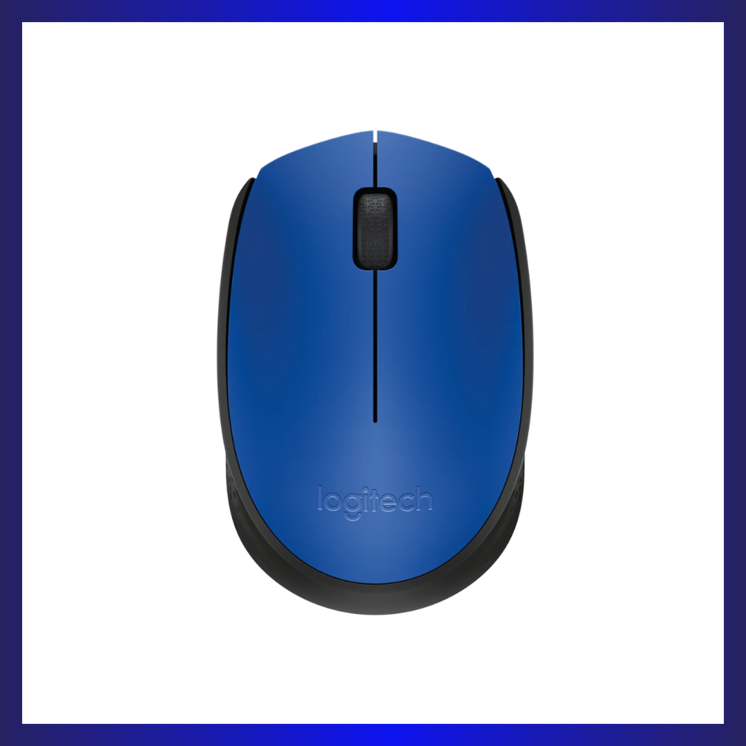 Logitech M171 | Optical Sensor | 2.4GHz Wireless | Ambidextrous Design | Blue