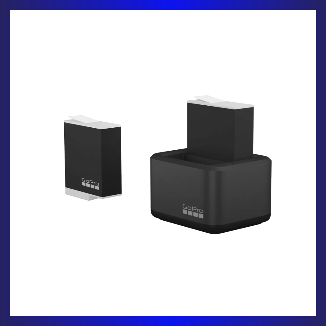 GoPro Dual Battery Charger + Enduro Batteries