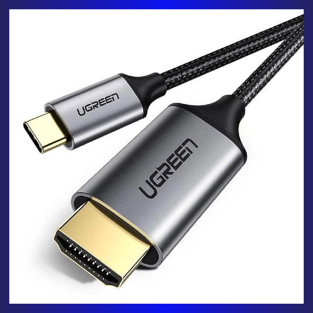 UGREEN USB-C To HDMI Cable 1.5M (Gray Black) (MM142/50570)