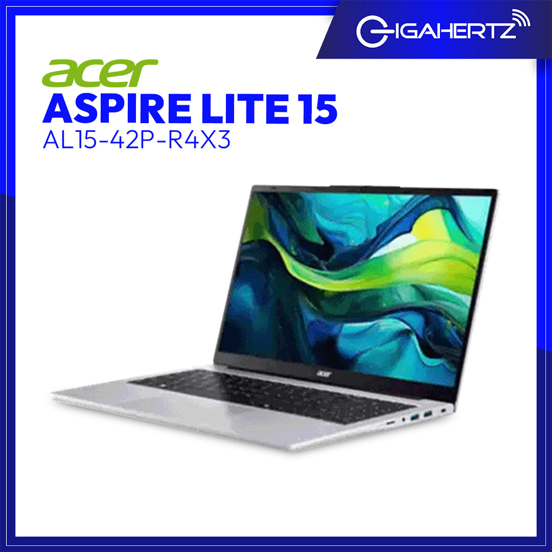 ACER ASPIRE LITE 15 AL15-42P-R4X3 AMD RYZEN 5 7430U | 8GB DDR4 3200MHZ | 512GB M.2 NVME PCIE SSD | AMD RADEON GRAPHICS | 15.6" WUXGA | WIN 11