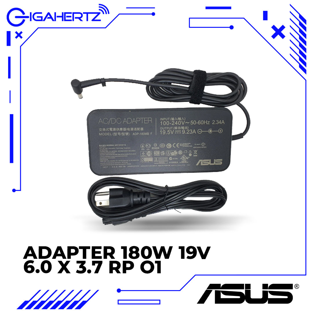 Asus Adapter 180W 19V 6.0 X 3.7 RP O1