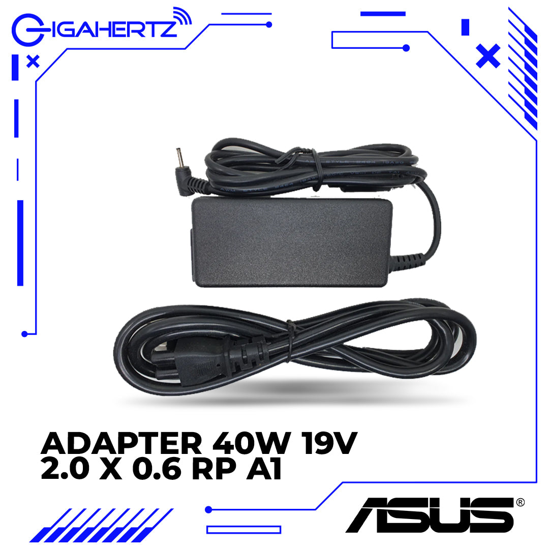 Asus Adapter 40W 19V 2.0 X 0.6 RP A1