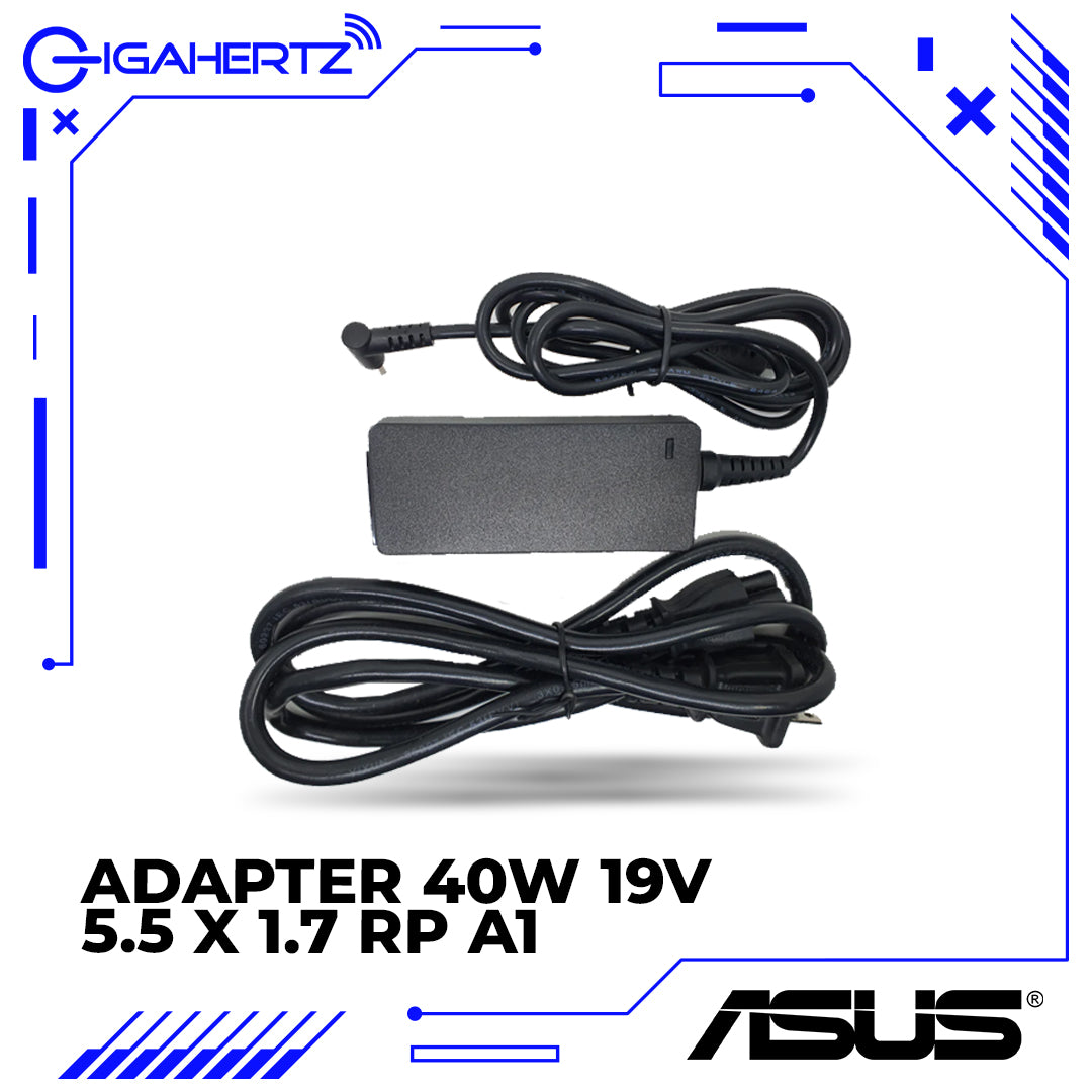 Asus Adapter 40W 19V 5.5 X 1.7 RP A1
