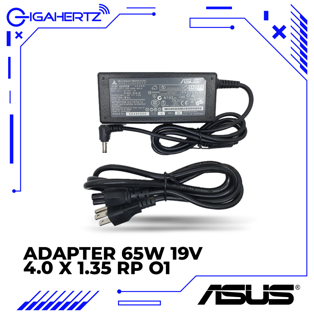 Asus Adapter 65W 19V 4.0 X 1.35 RP O1