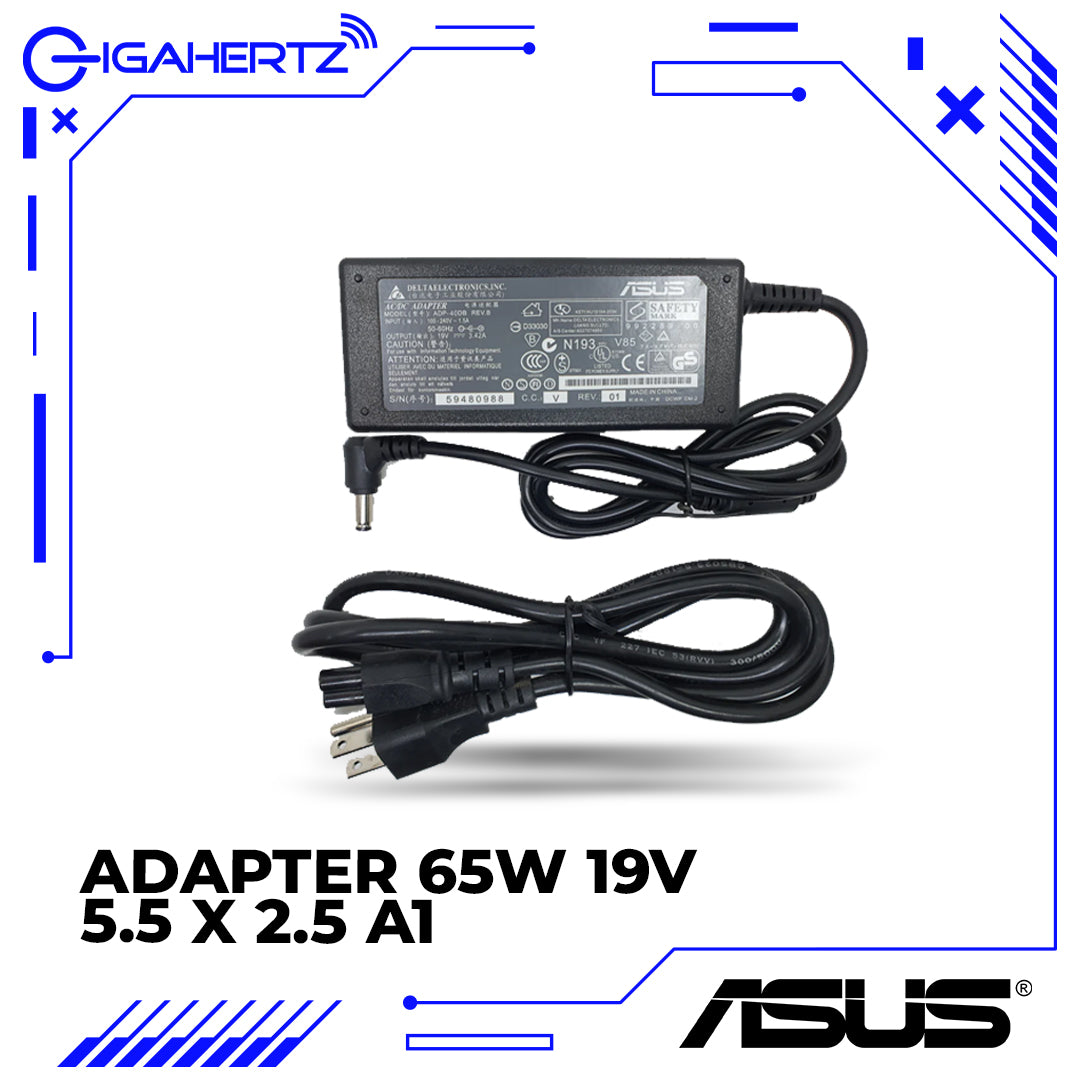 Asus Adapter 65W 19V 5.5 X 2.5 A1