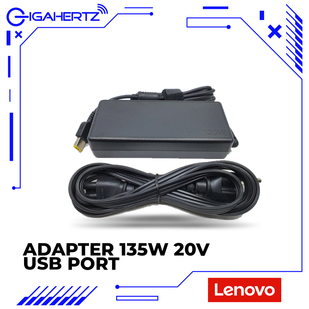 Lenovo Adapter 135W 20V USB Port