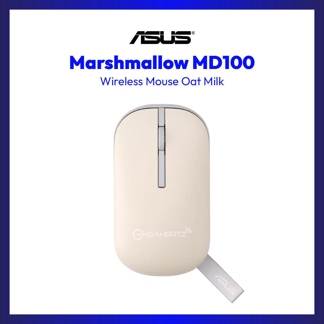 ASUS Marshmallow Mouse MD100 (Oat Milk)