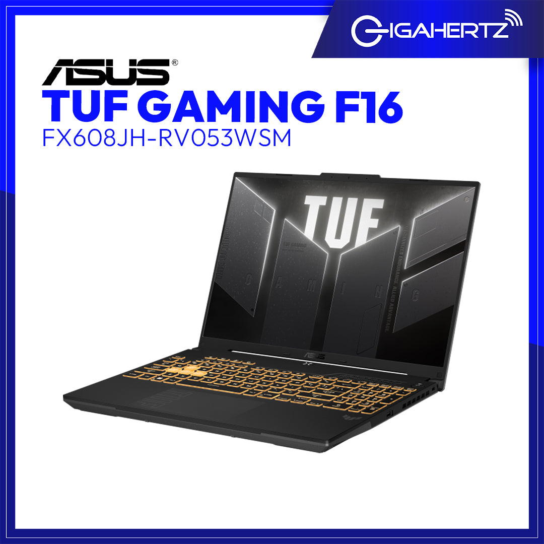 ASUS TUF Gaming F16 FX608JH-RV053WSM | 16" WUXGA | i5-13450HX | NVIDIA® GeForce RTX™ 5050 | 16 GB RAM | 512 GB SSD | WIN 11