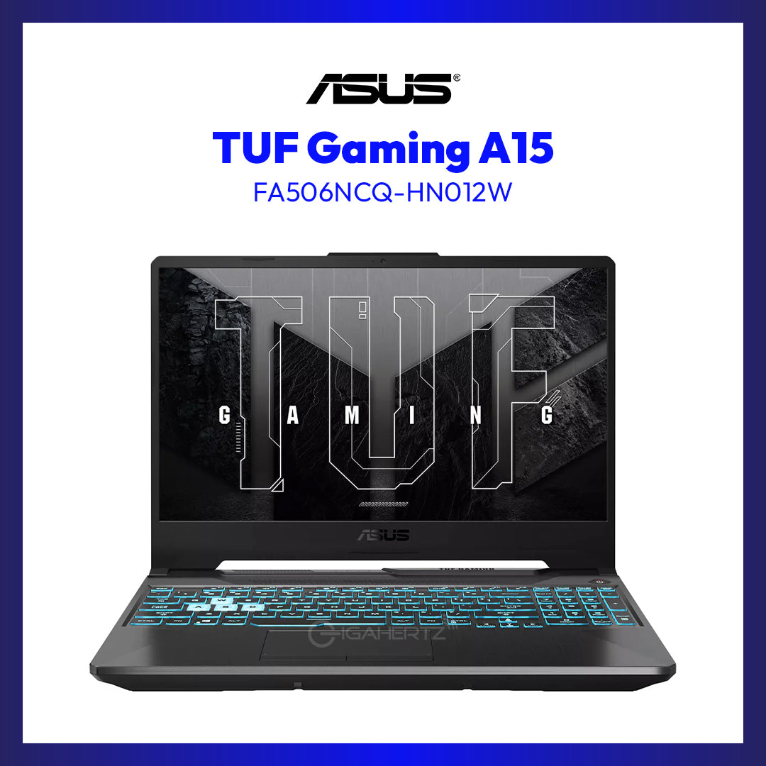 ASUS TUF Gaming FA506NCQ-HN012W Laptop (Graphite Black) | 15.6" FHD (1920x1080) 144Hz IPS | Ryzen 7 170 | 8GB RAM | 512GB SSD | RTX 3050 | Windows 11 Home