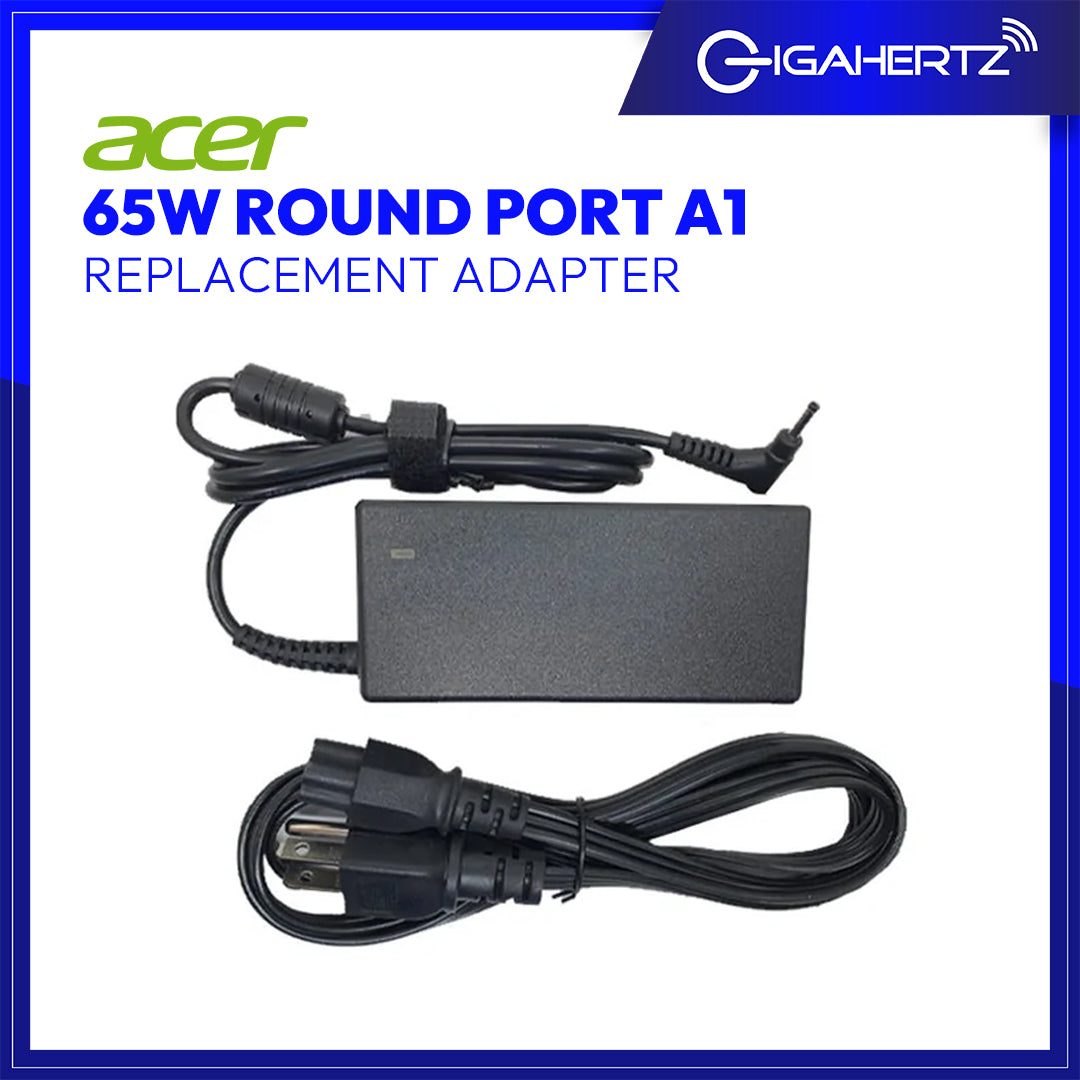 Acer Adapter 65W Round Port A1