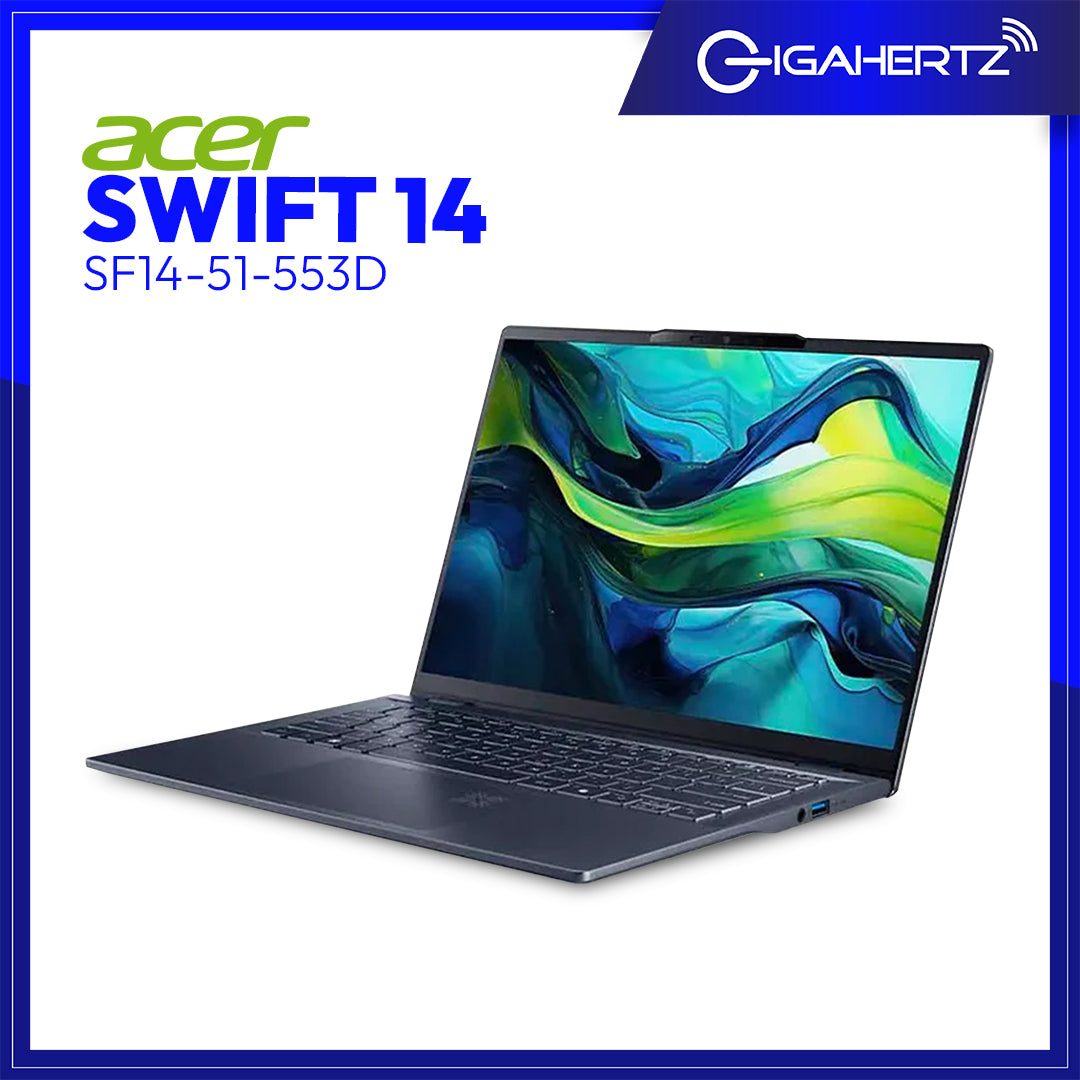 Acer Swift 14 SF14-51-553D | 14.5" OLED | Intel Core Ultra 5 228V | Intel ARC Graphics | 32GB RAM | 1TB SSD | WIN 11
