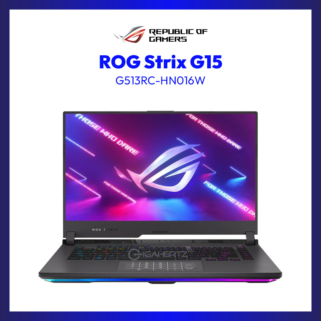Asus ROG Strix G513RC-HN016W | 15.6" FHD | Ryzen 7 6800H | GeForce RTX 3050 | 8GB RAM | 512GB SSD | WIN 11 | Laptop Tiangge
