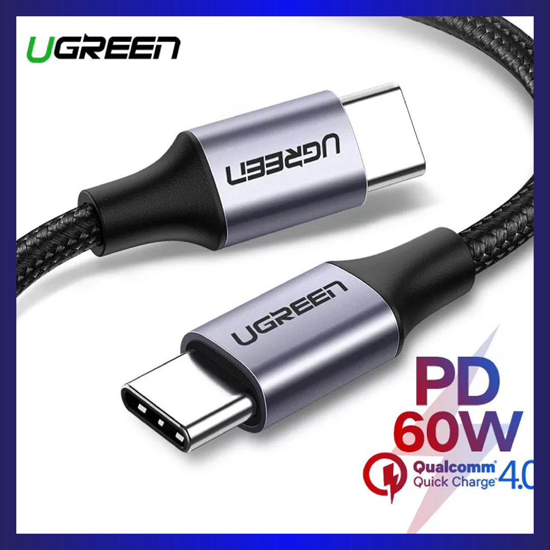 UGREEN 60W 1m USB-C To USB-C Data Cable (50150)