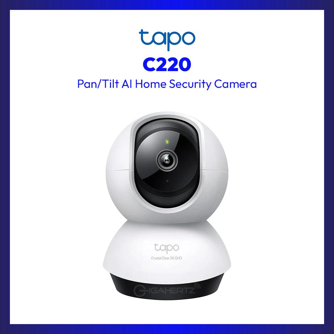 Tapo Pan/Tilt AI Home Security Camera C220