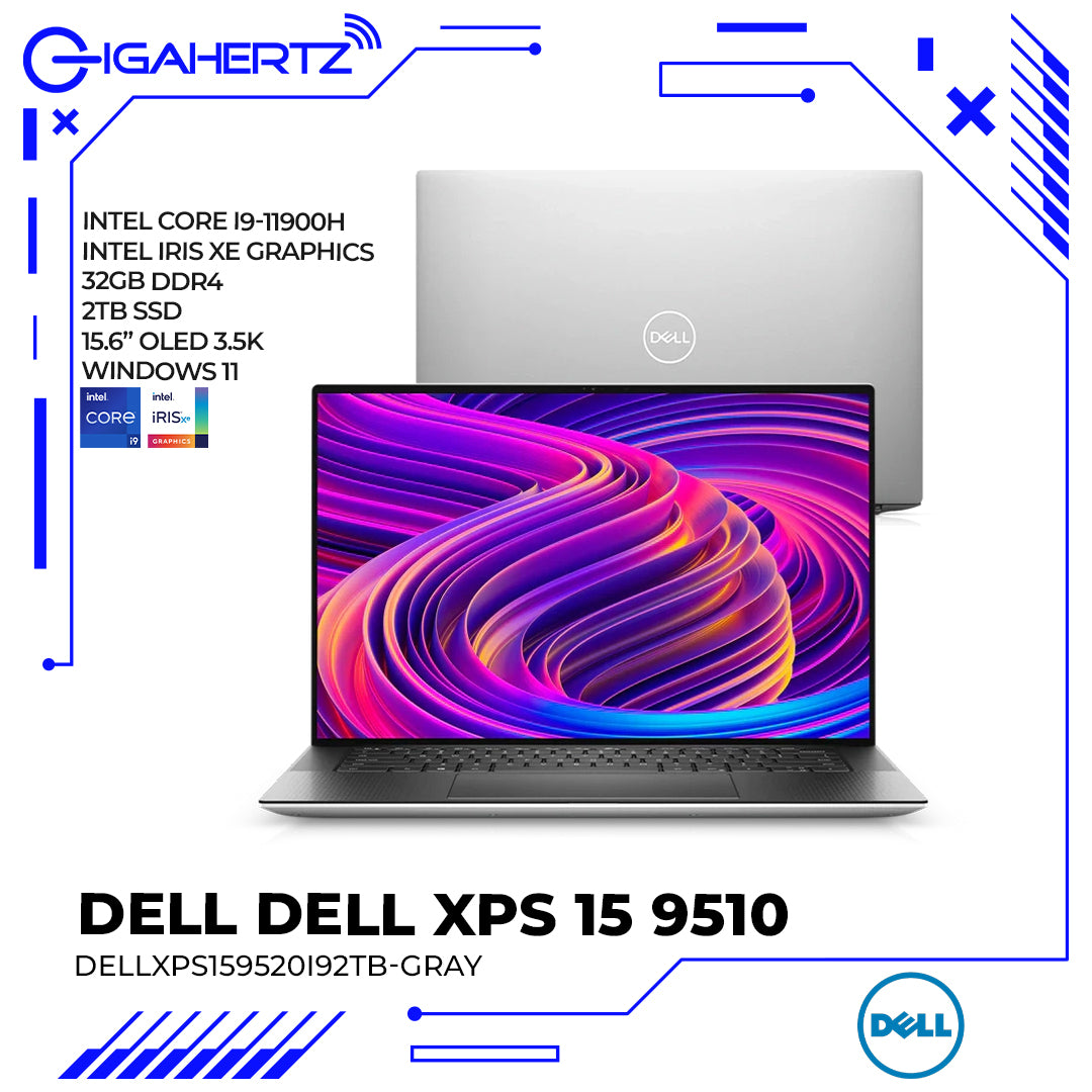 Dell XPS 15 9510 Intel i9-11900H 2TB Laptop