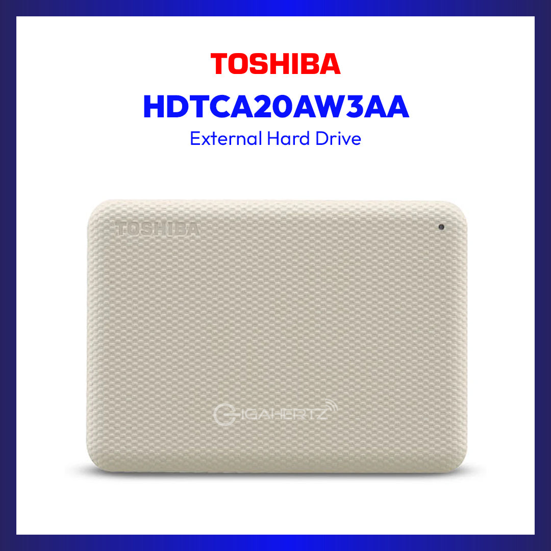 Toshiba HDD HDTCA20AW3AA 2TB USB 3.0 (White)