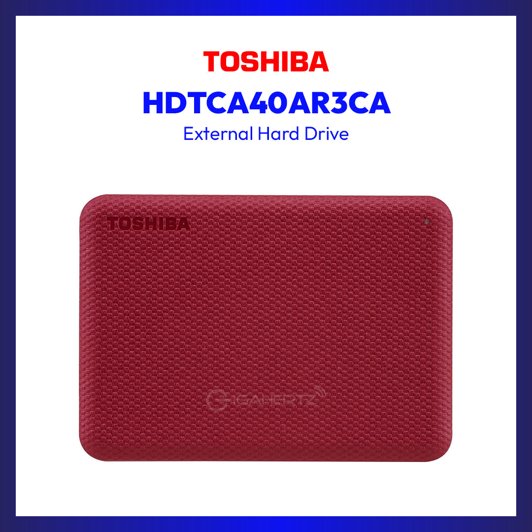 Toshiba HDD HDTCA40AR3CA 4TB USB 3.0 (Red)