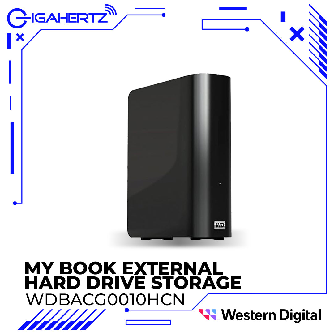 WD My Book 1TB External Hard Drive Storage USB 3.0 File Backup and Storage