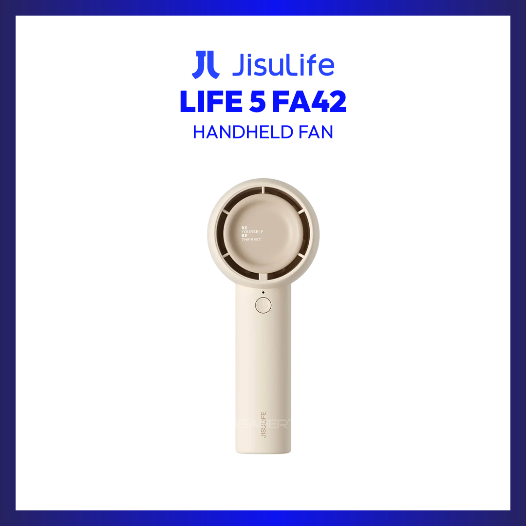 JisuLife Handheld Fan Life5 (Brown)