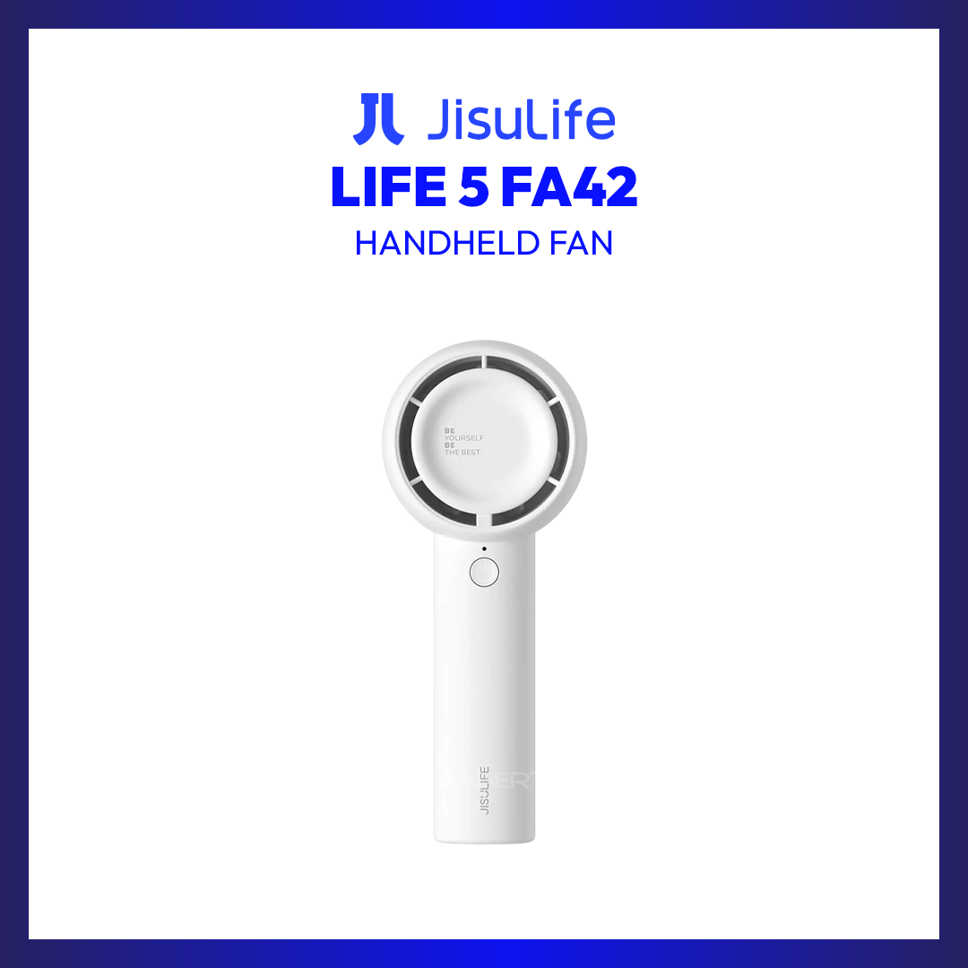 JisuLife Handheld Fan Life5 (White)