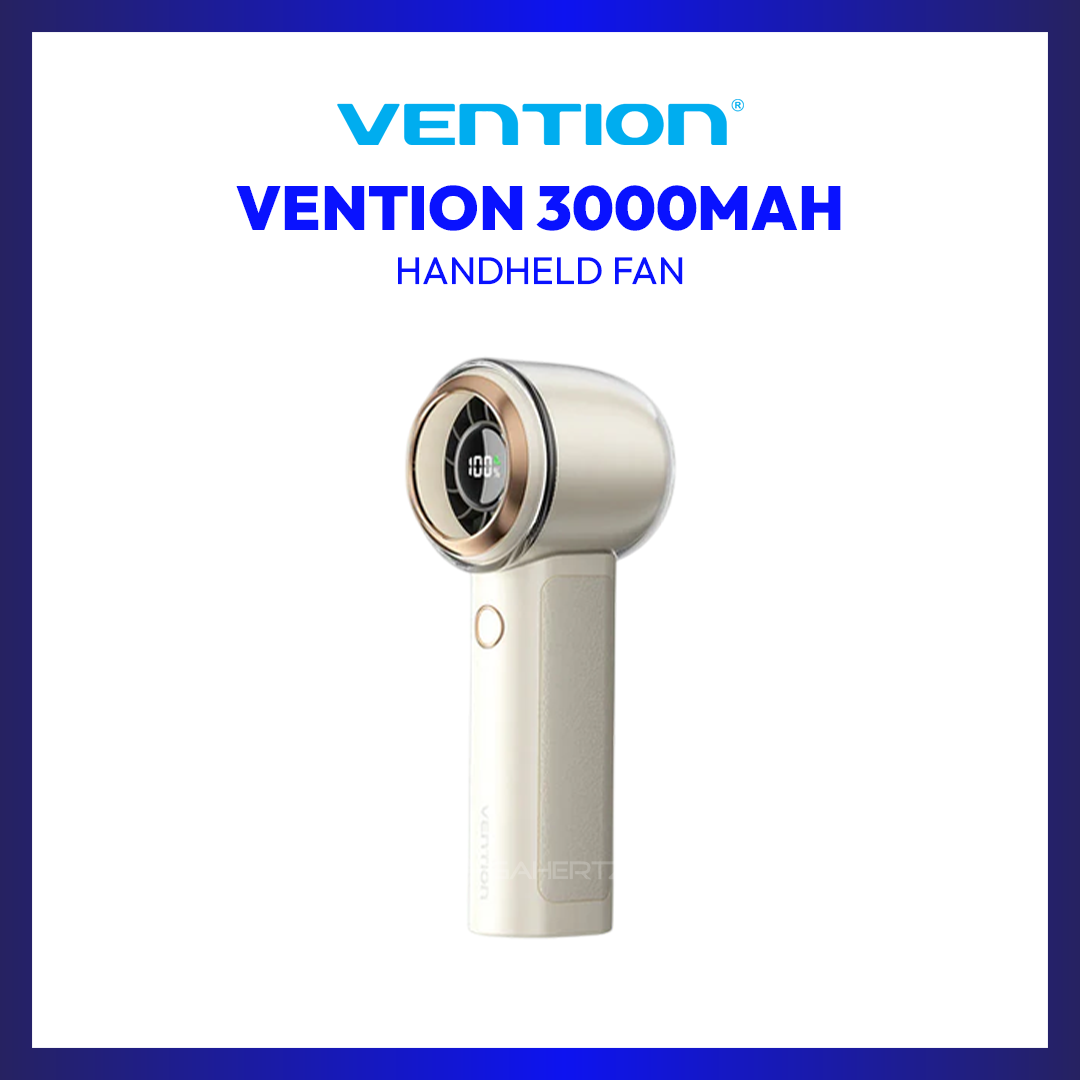 Vention Handheld High-Speed Fan (Beige)