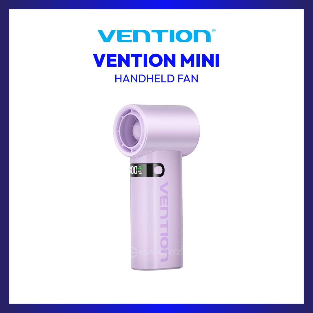 VENTION MINI HANDHELD FAN PBEP0 3000MAH (Purple)