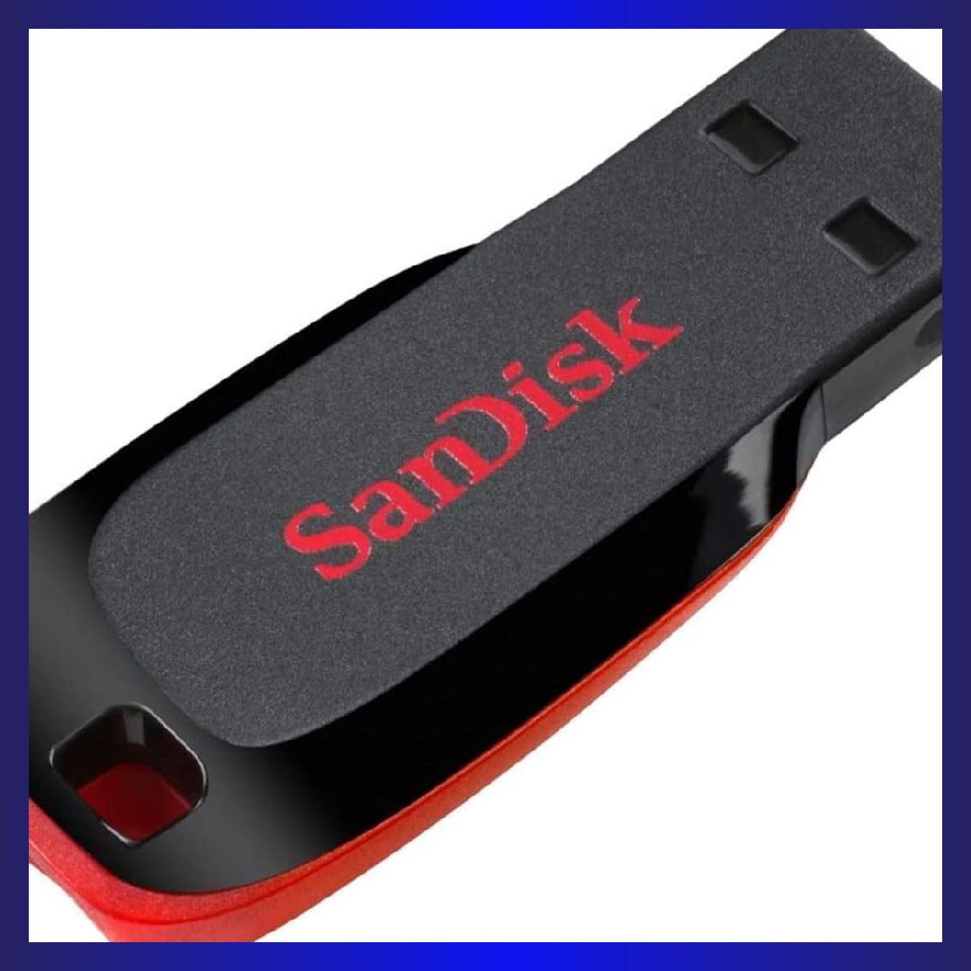 SanDisk Cruzer Blade 16GB USB 2.0 Flash Drive (Black)