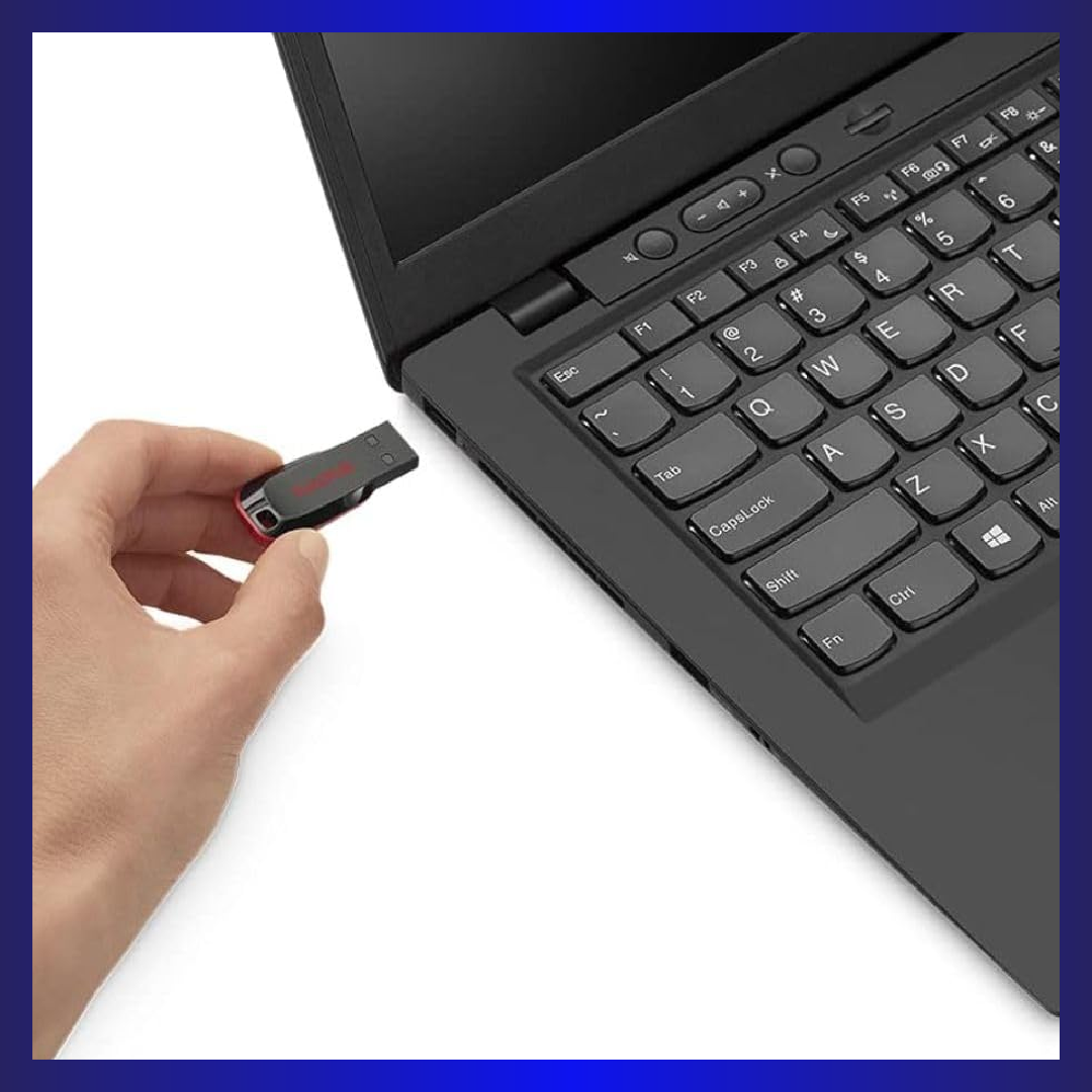 SanDisk Cruzer Blade 16GB USB 2.0 Flash Drive (Black)