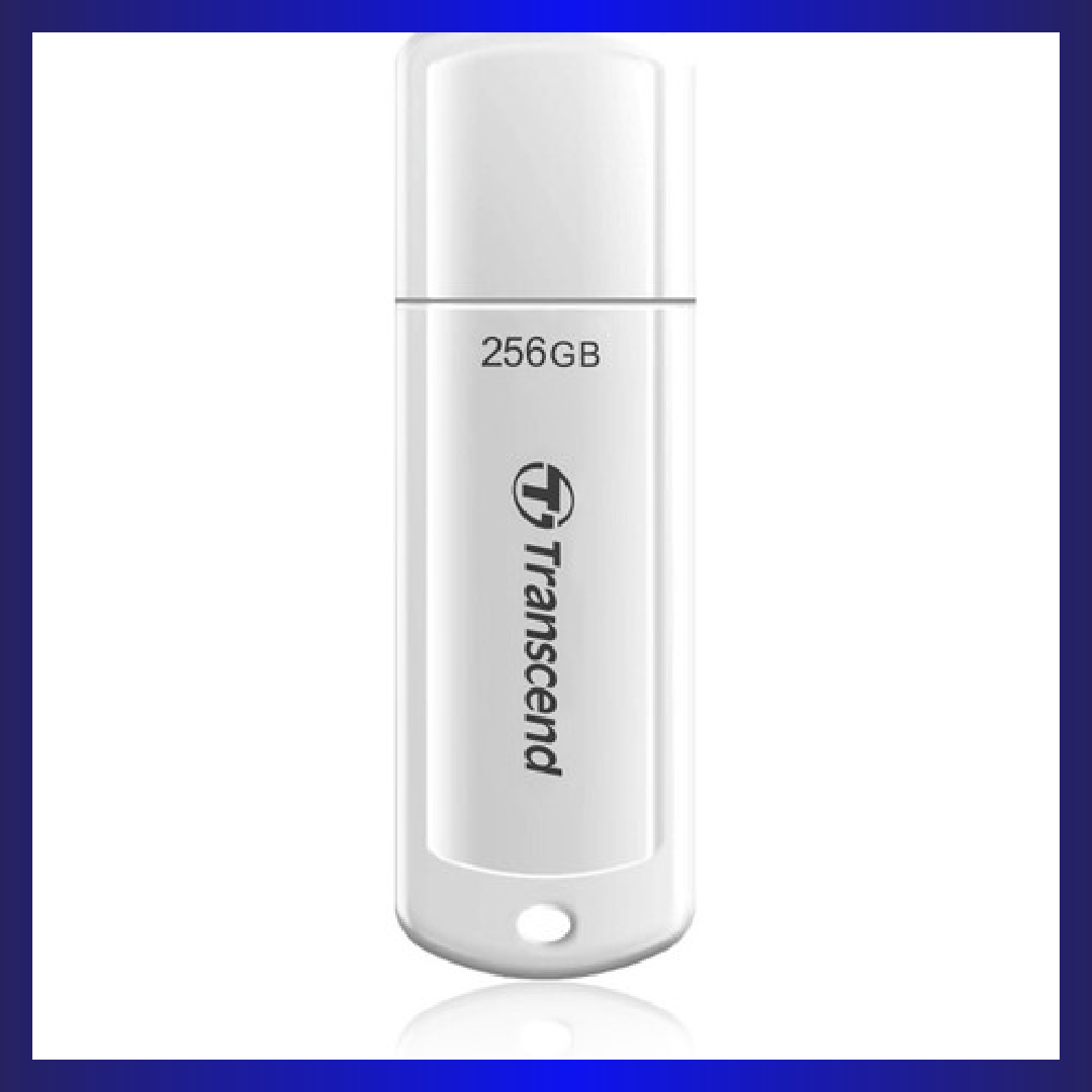 Transcend JetFlash 730 256GB USB 3.1 Flash Drive (White)