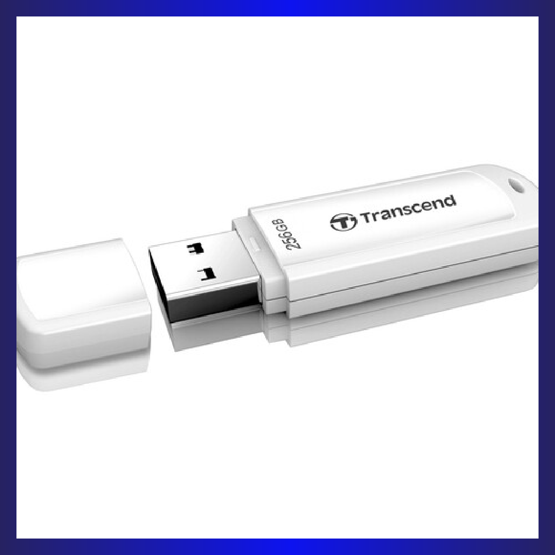Transcend JetFlash 730 256GB USB 3.1 Flash Drive (White)