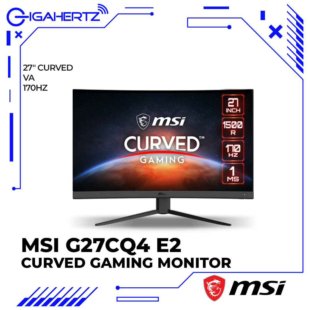 MSI G27CQ4 E2 27" Curved Gaming Monitor
